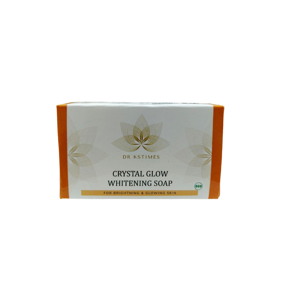 Dr Kstimes Crystal Glow Glutathione Skin Whitening Soap 75g