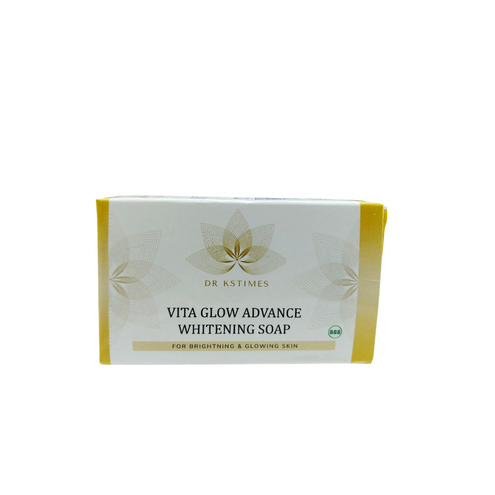 Dr Kstimes Vita Glow Advance Glutathione Skin Whitening Soap-75g
