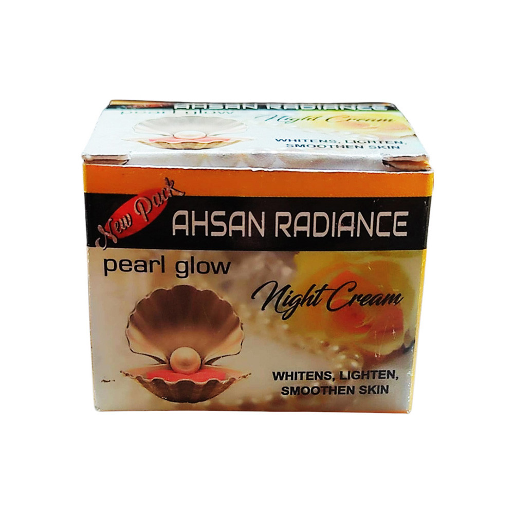 Ahsan Radiance Pearl Glow Skin Whitening Night Cream (15 ml)