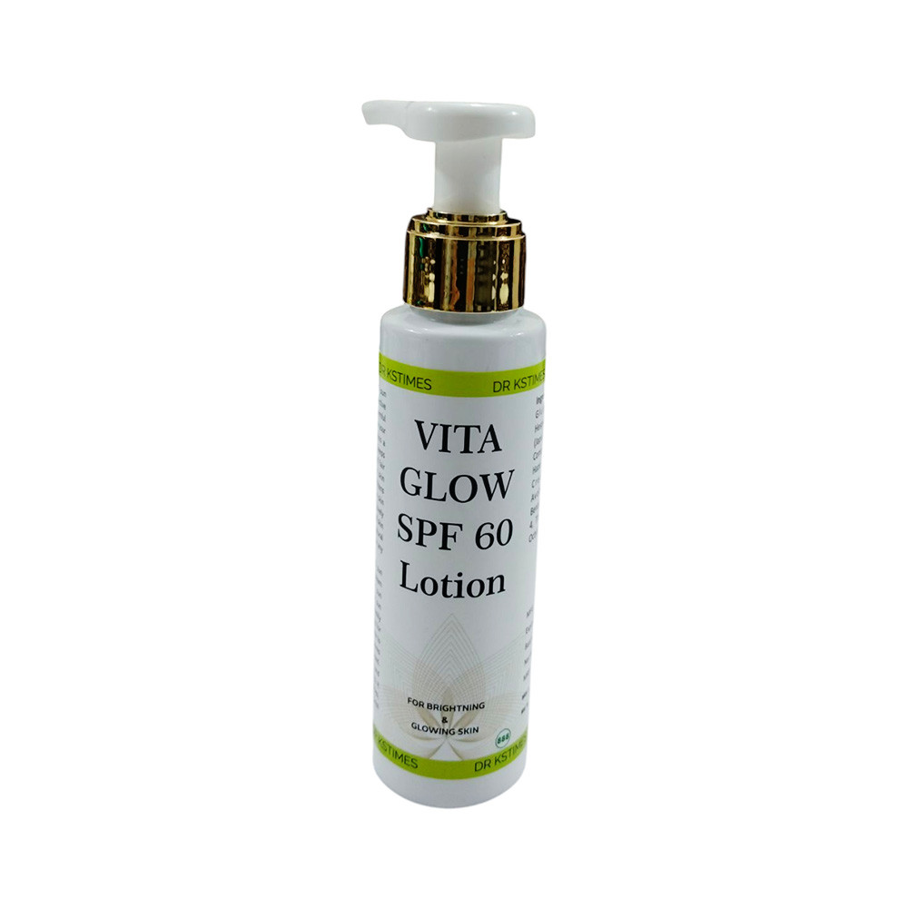 Dr Kstimes Vita Glow Glutathione Skin Whitening SPF 50 Sunscreen Lotion– 100ml