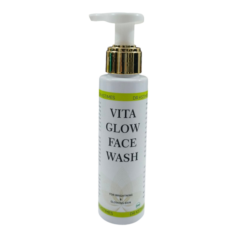 Dr Kstimes Vita Glow Glutathione Skin Whitening Face Wash (100 Ml)